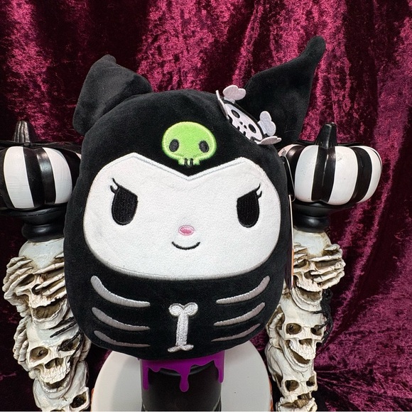 Halloween Sanrio Hello Kitty My Melody Kuromi Squishmallow 2023/24 Pumpkin Plush - Picture 2 of 15